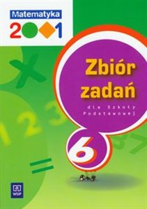 Obrazek Matematyka 2001 6 Zbiór zadań Szkoła podstawowa