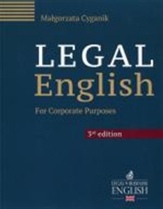 Bild von Legal English For Corporate Purposes