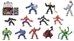 Obrazek Marvel Avengers saszetka mikro figurka, różne rodz