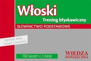 Bild von Włoski - Trening błyskawiczny. Słownictwo pods.