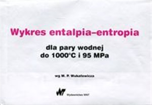 Bild von Wykres entalpia-entropia dla pary wodnej do 1000st C i 95 Mpa