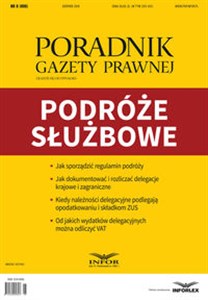 Obrazek Podróże służbowe Poradnik Gazety Prawnej 8/2018