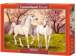 Bild von Puzzle 1000 Unicorn Love CASTOR