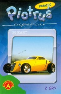 Obrazek Karty Piotruś Super car