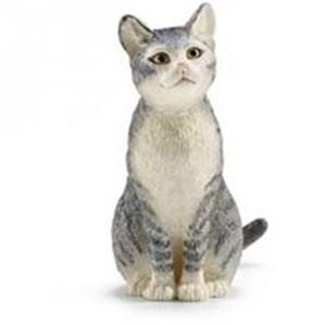 Obrazek Kot siedzący Figurka