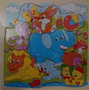 Bild von Układanka drewniana Zwierzęta 9