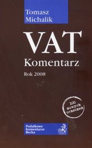 Obrazek VAT Komentarz rok  2008