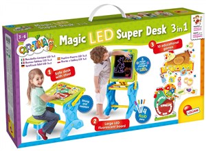 Bild von Biurko z tablicą LED 3 w 1