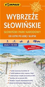Obrazek Wybrzeże Słowińskie Słowiński Park Narodowy mapa wodoodporna 1:55 000 od Ustki po Łebę i Słupsk