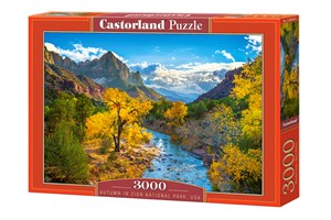 Bild von Puzzle 3000 Autumn in Zion National Park, USA