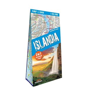 Bild von Islandia laminowany 2w1: przewodnik i mapa