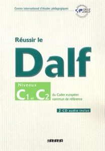 Obrazek Reussir le Dalf C1 C2 Cahier + CD