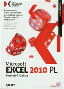 Obrazek Microsoft Excel 2010 PL Formuły i funkcje. Akademia Excela