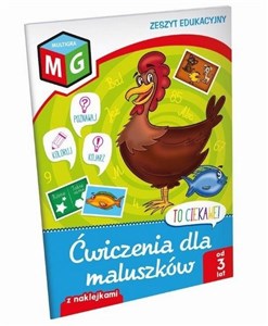 Bild von To ciekawe Ćwiczenia dla maluszków zeszyt edukacyjny z naklejkami