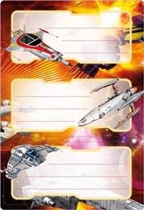 Obrazek Naklejki szkolne - Kosmos 6szt