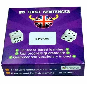 Obrazek Moje pierwsze zdania po angielsku (HAVE GOT) My First Sentences (HAVE GOT)
