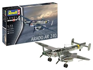 Obrazek SAMOLOT 1/72 /03798/ ARADO AR-240 REV-03798