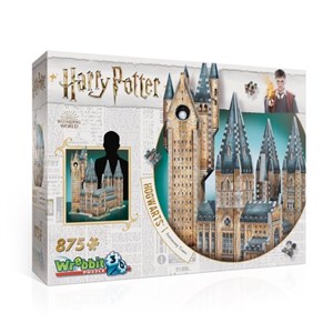 Bild von Wrebbit Puzzle 3D Harry Potter Hogwarts Astronomy Tower 875 elementów