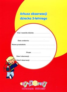 Obrazek Arkusz obserwacji dziecka 5-letniego