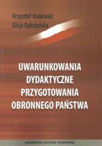 Bild von Uwarunkowania dydaktyczne przygotowania obronnego państwa