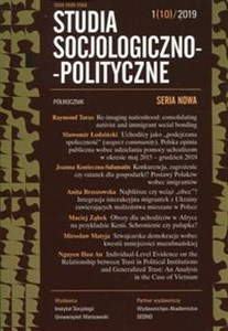 Bild von Studia Socjologiczno-Polityczne 1/10/2019