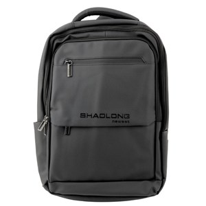 Obrazek Plecak biznesowy z USB czarny 16L