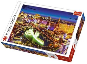 Obrazek Puzzle 2000 Las Vegas nocą