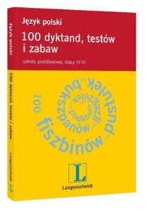 Bild von Język polski. 100 dyktand, testów i zabaw z płytą CD szkoła podstawowa, klasy IV-VI