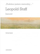 Podobno je... - Leopold Staff - buch auf polnisch 