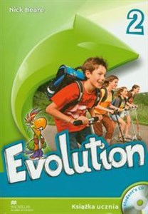 Obrazek Evolution 2 Książka ucznia z płytą CD Szkoła podstawowa