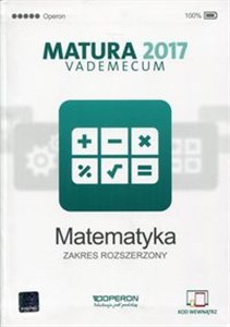 Bild von Matematyka Matura 2017 Vademecum Zakres rozszerzony Szkoła ponadgimnazjalna