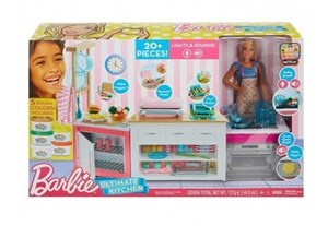Obrazek Barbie. Zestaw idealna kuchnia + lalka