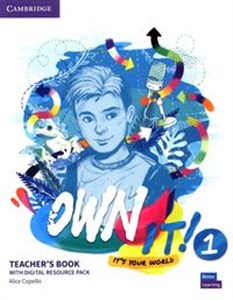 Obrazek Own it! 1 Teacher's Book with Digital Resource Pack