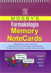 Bild von Mosby's Farmakologia Memory NoteCards