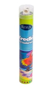 Obrazek Kredki drewnianie 12 kolorów