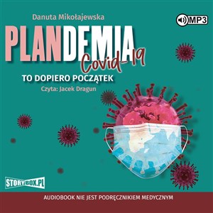 Obrazek [Audiobook] CD MP3 Plandemia Covid 19. To dopiero początek