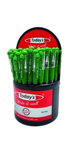 Bild von Długopis Today's Z5 Grip Green (30szt)