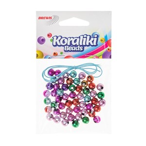 Obrazek Koraliki metalowe do nawlekania