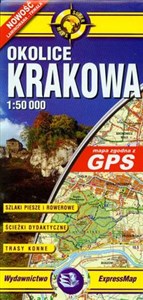 Obrazek Okolice Krakowa Mapa laminowana 1:50 000