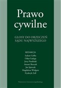 Zeige Details für Prawo cywilne Glosy do orzeczeń Sądu Najwyższego Prawo cywi... -  Polnische Buchandlung