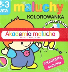 Bild von Pakiet - Akademia malucha 2-3 lata: Kolorowanka / Zadania / Kolory