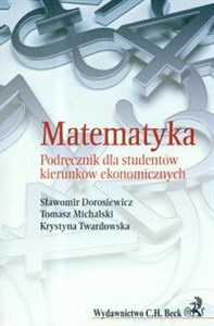 Bild von Matematyka Podręcznik dla studentów kierunków ekonomicznych