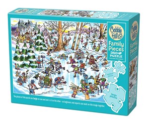 Bild von Puzzle 350 Hokejowe miasteczko G3