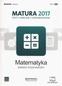 Bild von Matematyka Matura 2017 Testy i arkusze Zakres podstawowy