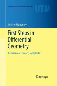 Bild von MCINERNEY, A: FIRST STEPS IN DIFFERENTIAL GEOMETRY