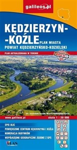 Obrazek Plan miasta - Kędzierzyn-Koźle (powiat) 1:20 000