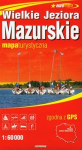 Obrazek Wielkie Jeziora Mazurskie mapa turystyczna 1:60 000