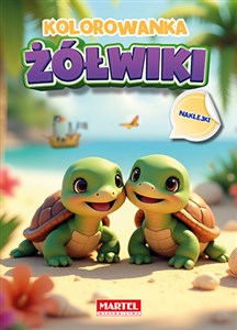 Bild von Kolorowanka Żółwiki z naklejkami
