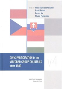 Obrazek Civic Participation in the Visegrad Group Countries after 1989