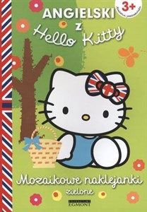 Bild von Angielski z Hello Kitty Mozaikowe naklejanki zielone